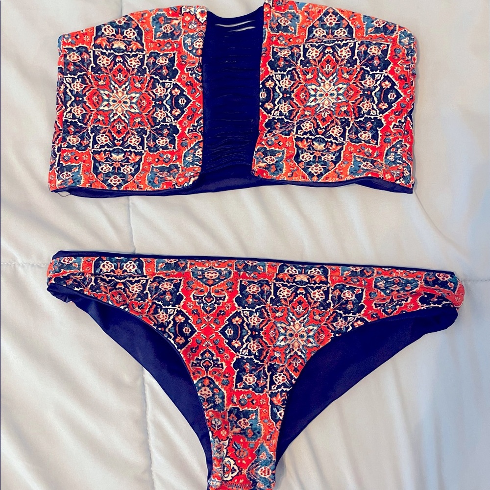 Taykinis reversible bandeau bikini